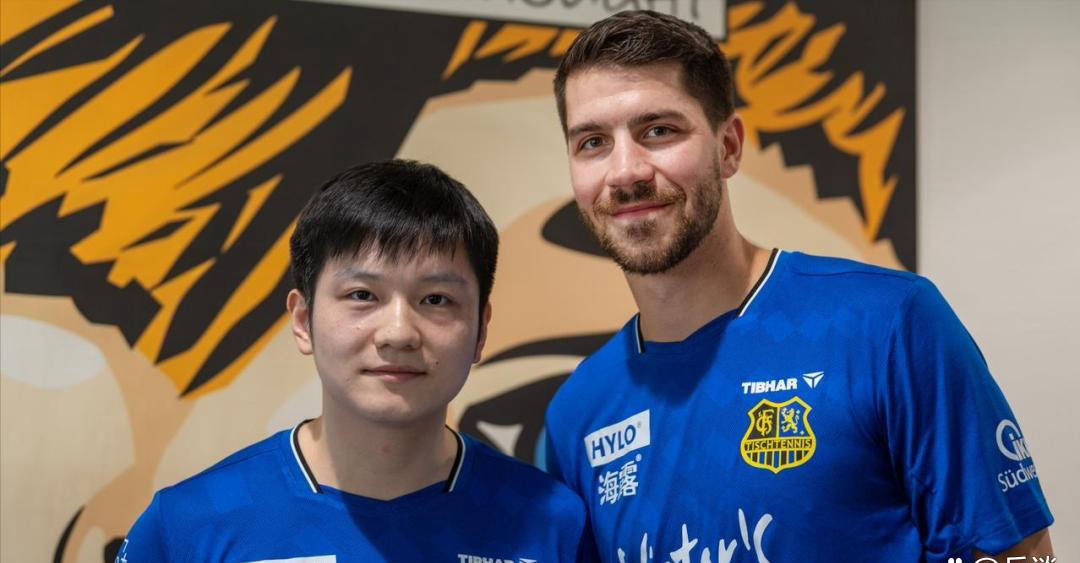 弗朗西斯卡鼓勵(lì)樊振东，共(gòng)同複(fù)盘比赛