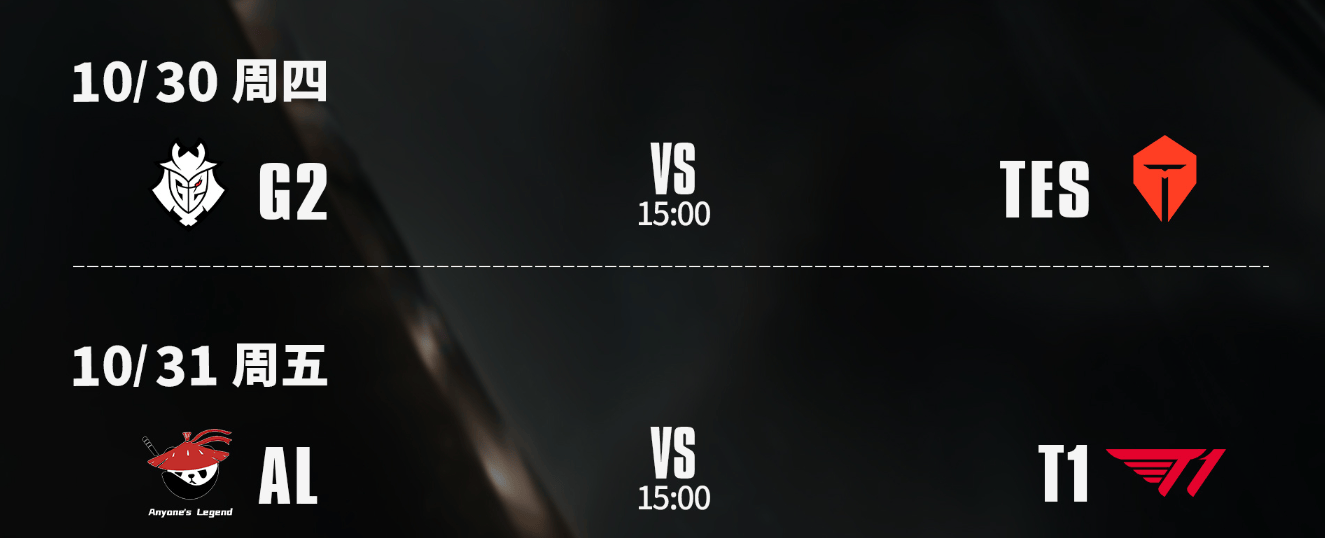 S15八强赛：AL能否打破LPL魔(mó)咒(zhòu)？TES大战G2