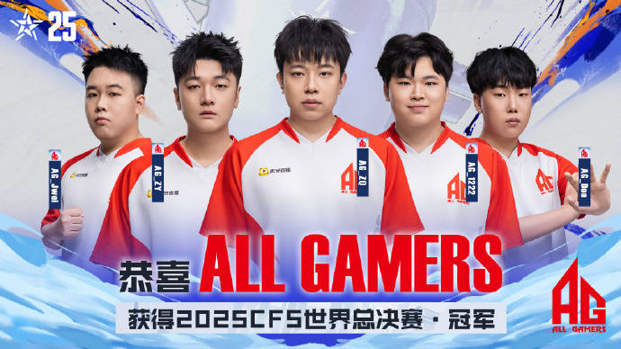 成都高新区电竞战队勇夺CFS全球总决赛冠军