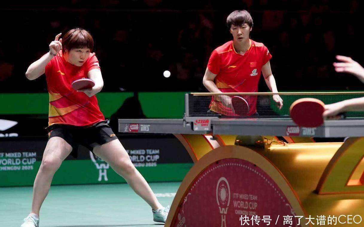 混团世界杯金牌战！中日阵容出炉：莎头打头阵，王曼昱战美和