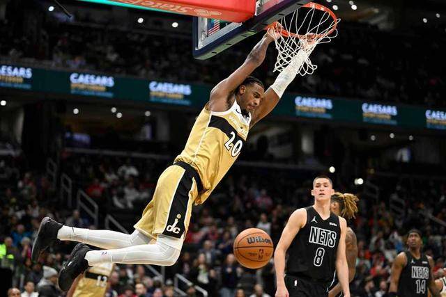 摆烂大战！奇才大胜送篮网3连败 尚帕尼20+7萨尔19+5帽